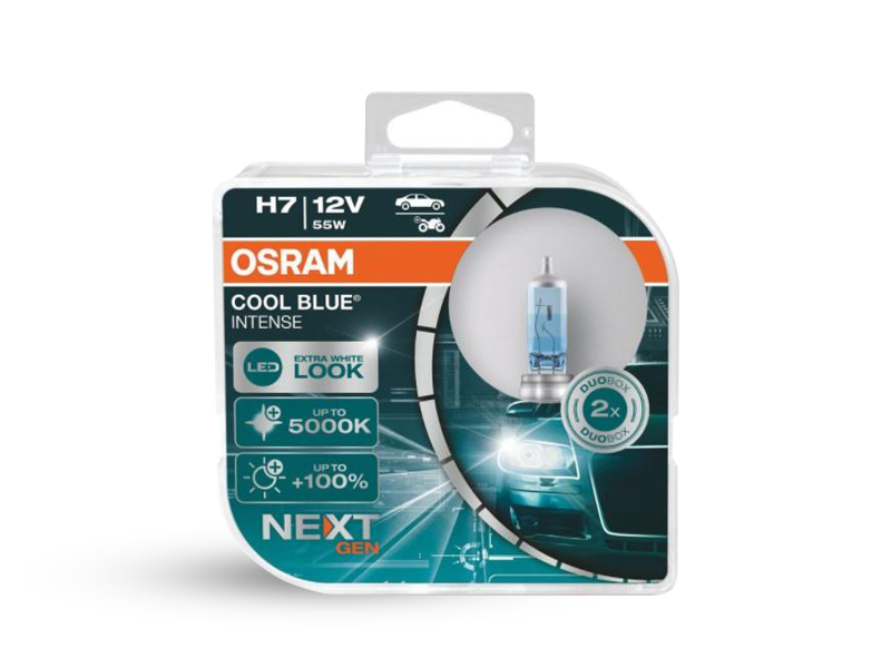 OSRAM 64210CBN-HCB Cool Blue NEXT H7 12V DUOBOX izzó